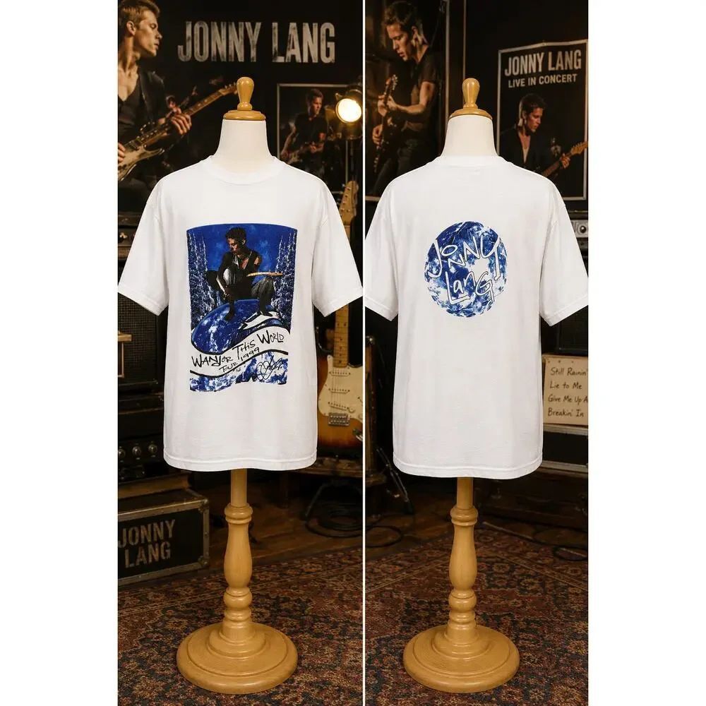 Vintage 1999 Jonny Lang Wander This World Tour Band Tee Large